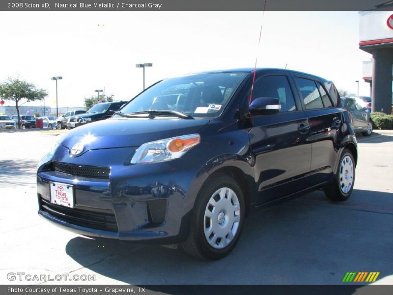 Nautical Blue Metallic / Charcoal Gray 2008 Scion xD