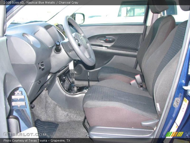 Nautical Blue Metallic / Charcoal Gray 2008 Scion xD