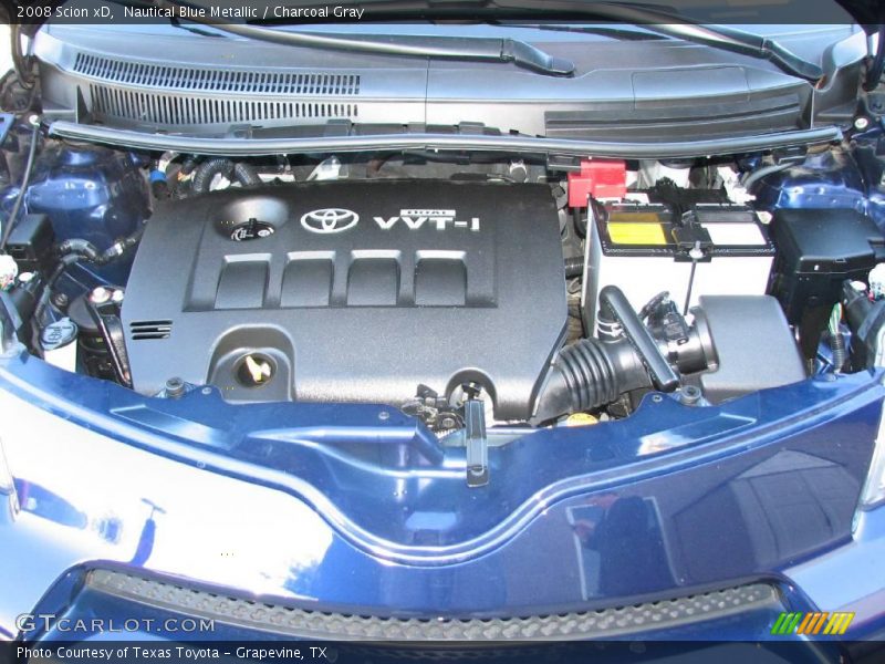 Nautical Blue Metallic / Charcoal Gray 2008 Scion xD