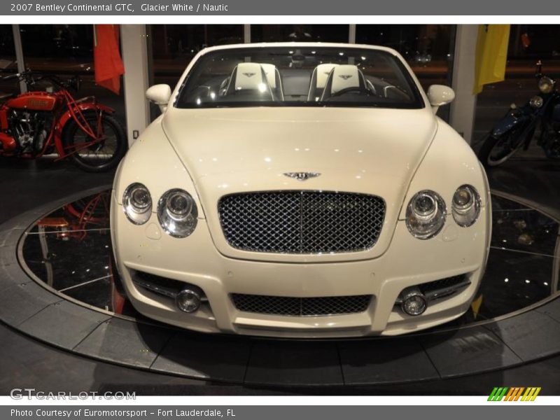 Glacier White / Nautic 2007 Bentley Continental GTC