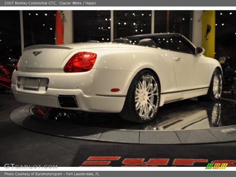 Glacier White / Nautic 2007 Bentley Continental GTC