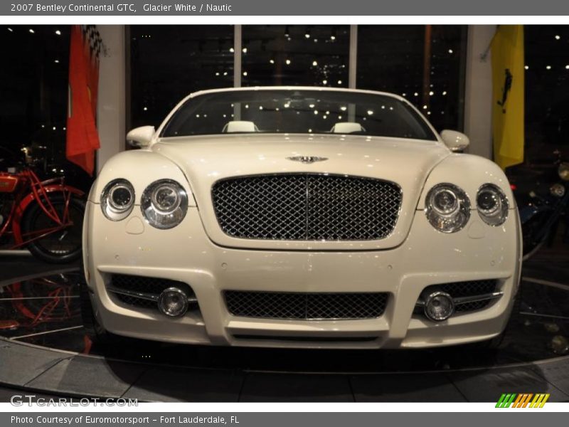 Glacier White / Nautic 2007 Bentley Continental GTC
