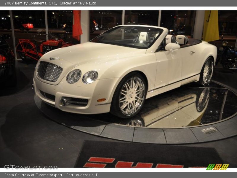 Glacier White / Nautic 2007 Bentley Continental GTC