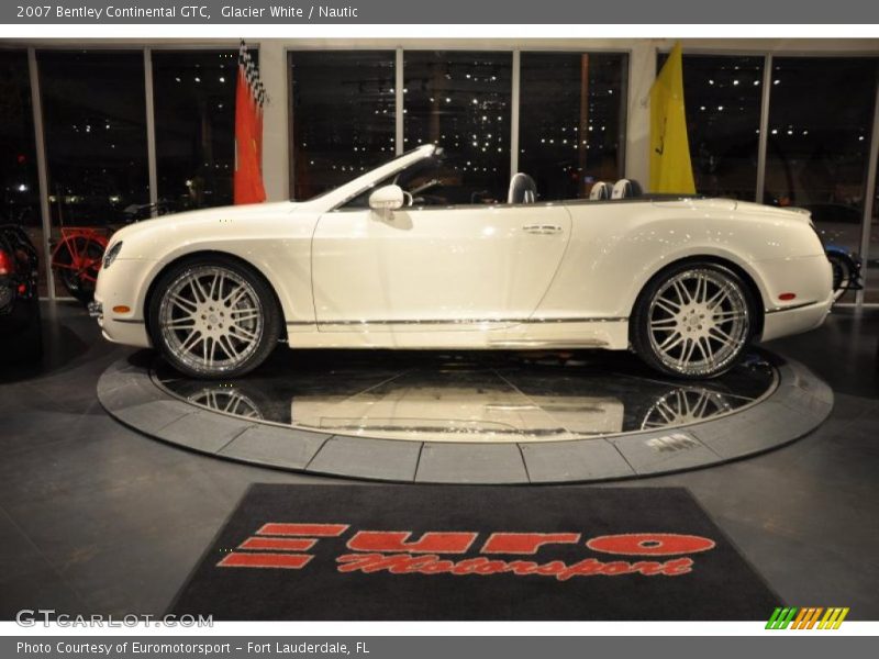 Glacier White / Nautic 2007 Bentley Continental GTC