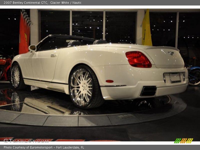 Glacier White / Nautic 2007 Bentley Continental GTC