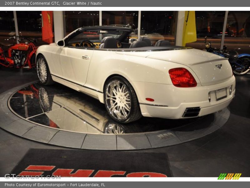 Glacier White / Nautic 2007 Bentley Continental GTC