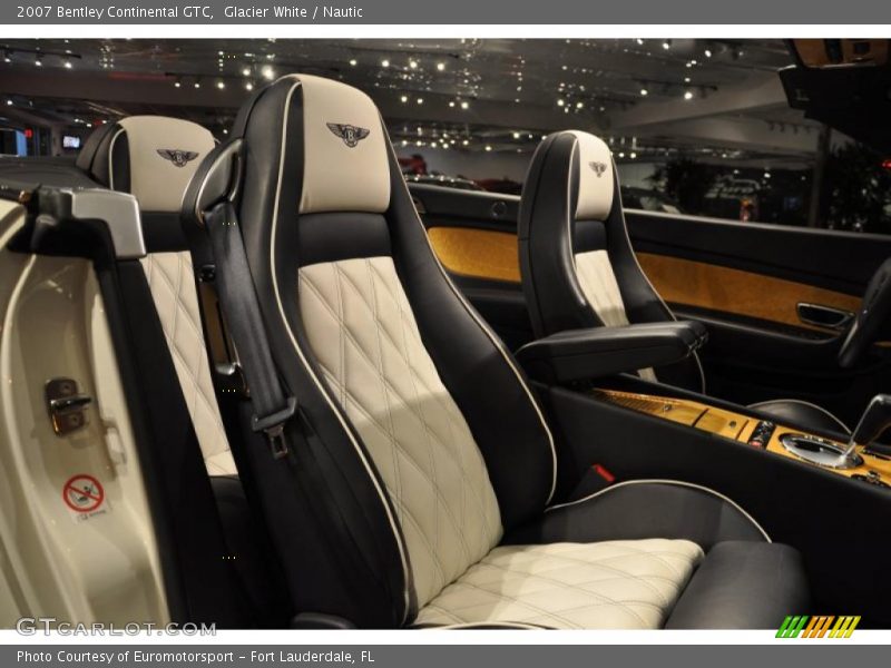 Glacier White / Nautic 2007 Bentley Continental GTC