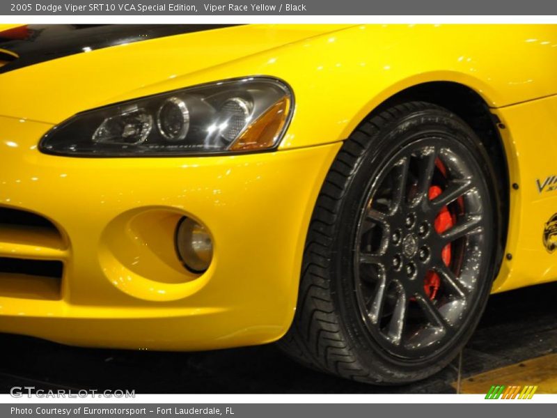 Viper Race Yellow / Black 2005 Dodge Viper SRT10 VCA Special Edition