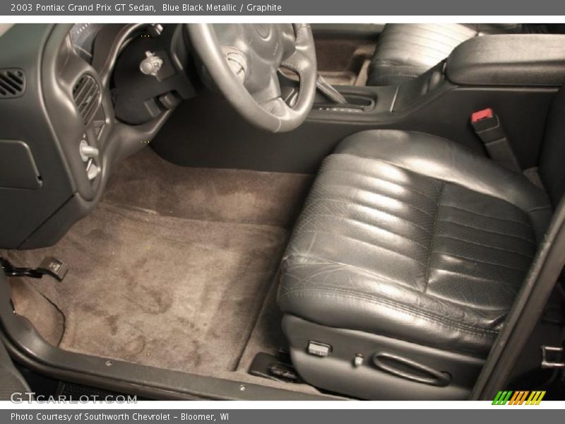 Blue Black Metallic / Graphite 2003 Pontiac Grand Prix GT Sedan