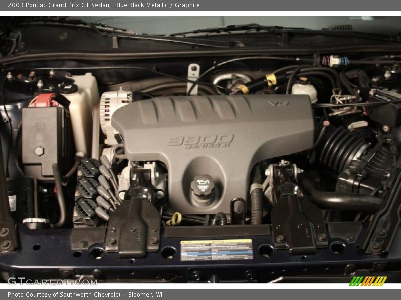Blue Black Metallic / Graphite 2003 Pontiac Grand Prix GT Sedan