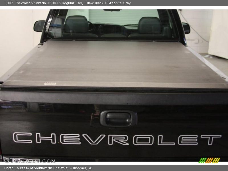 Onyx Black / Graphite Gray 2002 Chevrolet Silverado 1500 LS Regular Cab
