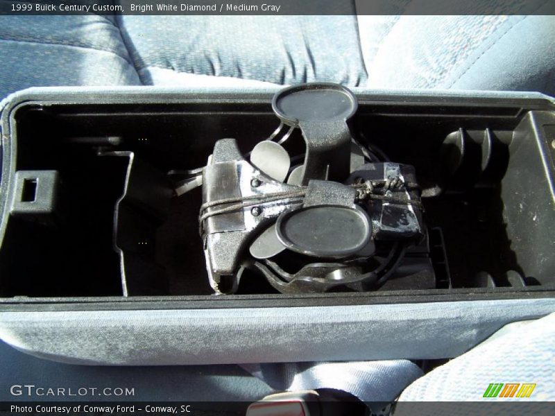 Bright White Diamond / Medium Gray 1999 Buick Century Custom