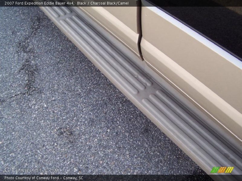 Black / Charcoal Black/Camel 2007 Ford Expedition Eddie Bauer 4x4