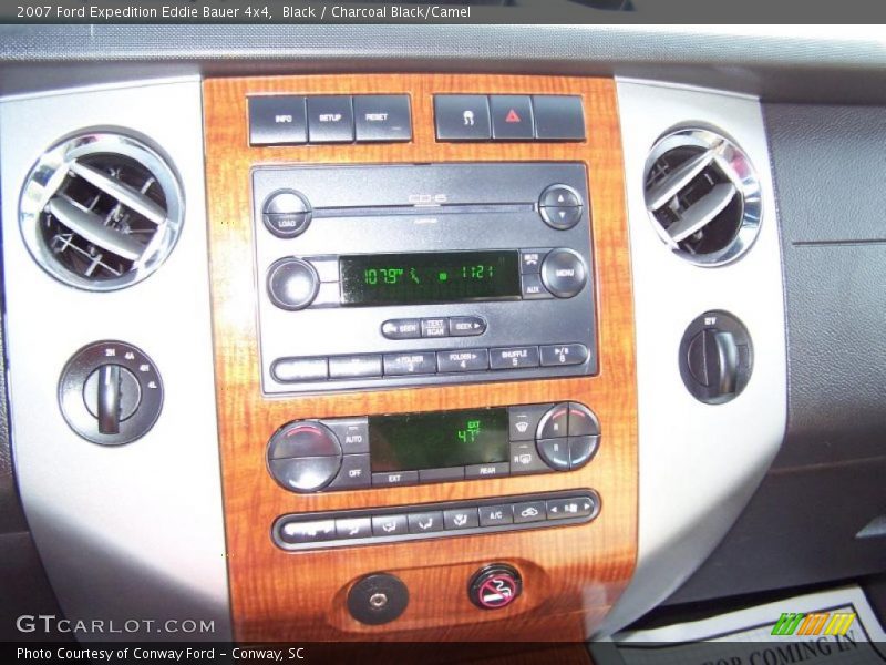 Black / Charcoal Black/Camel 2007 Ford Expedition Eddie Bauer 4x4