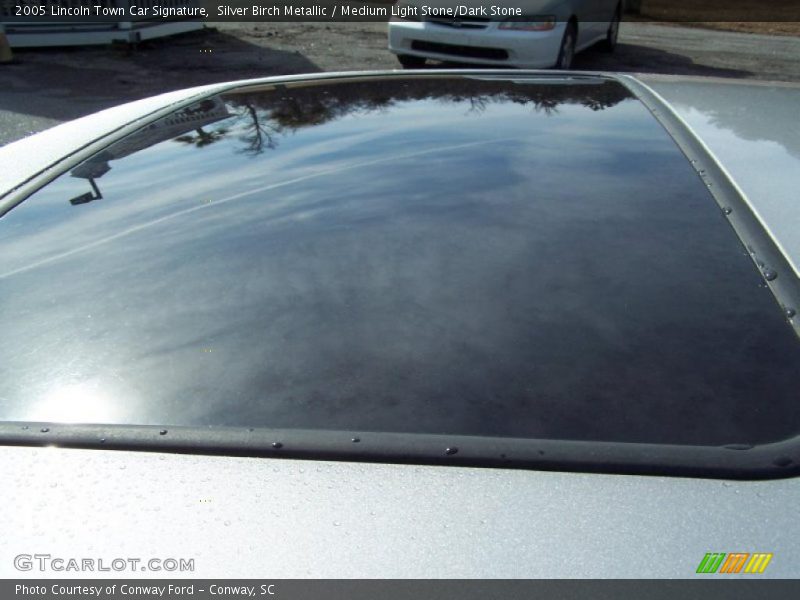 Silver Birch Metallic / Medium Light Stone/Dark Stone 2005 Lincoln Town Car Signature