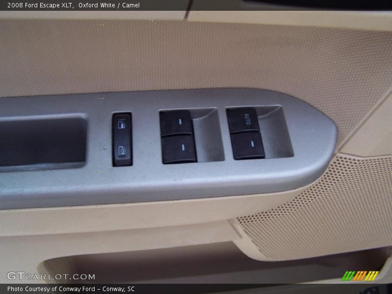 Oxford White / Camel 2008 Ford Escape XLT