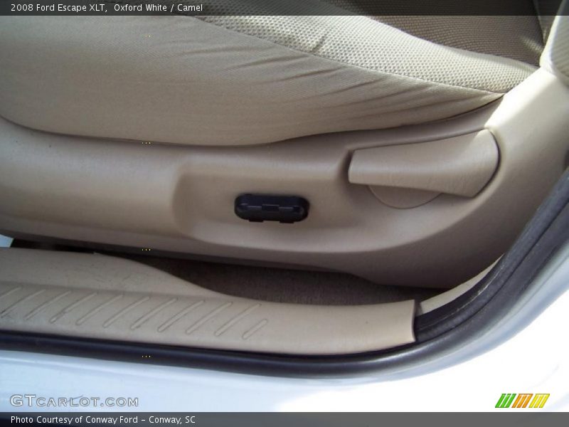 Oxford White / Camel 2008 Ford Escape XLT