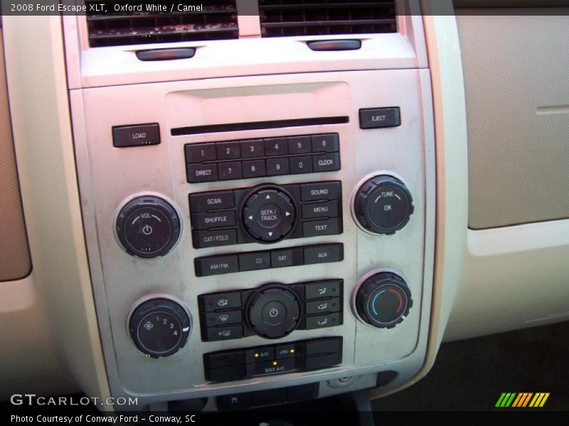 Oxford White / Camel 2008 Ford Escape XLT