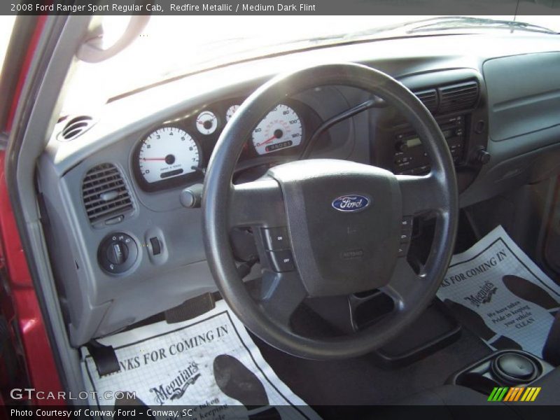 Redfire Metallic / Medium Dark Flint 2008 Ford Ranger Sport Regular Cab