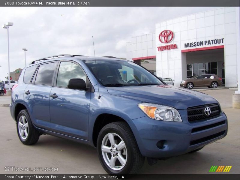 Pacific Blue Metallic / Ash 2008 Toyota RAV4 I4