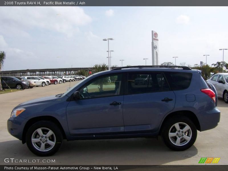 Pacific Blue Metallic / Ash 2008 Toyota RAV4 I4