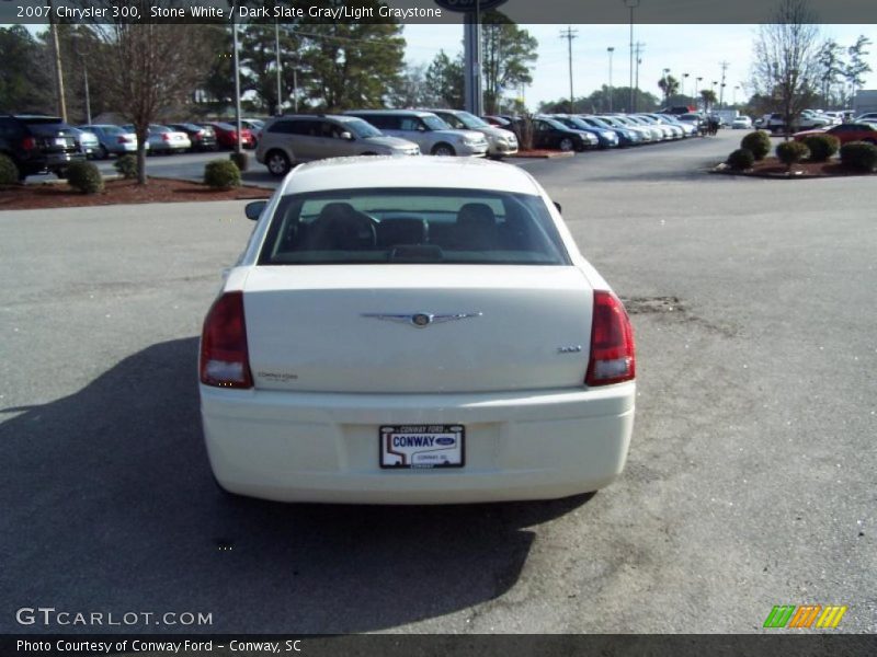 Stone White / Dark Slate Gray/Light Graystone 2007 Chrysler 300