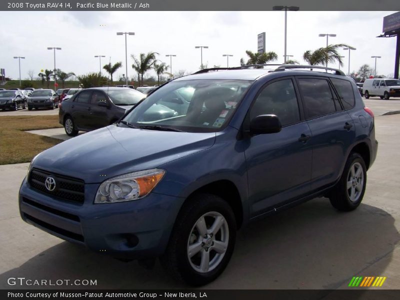 Pacific Blue Metallic / Ash 2008 Toyota RAV4 I4