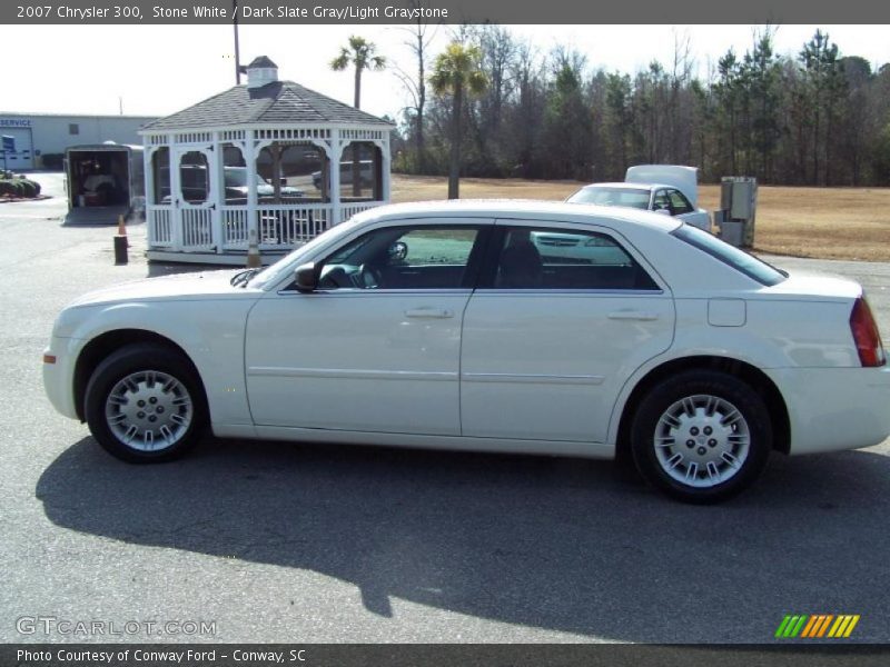 Stone White / Dark Slate Gray/Light Graystone 2007 Chrysler 300