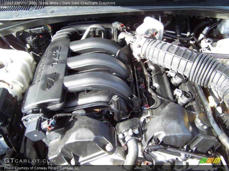 Stone White / Dark Slate Gray/Light Graystone 2007 Chrysler 300