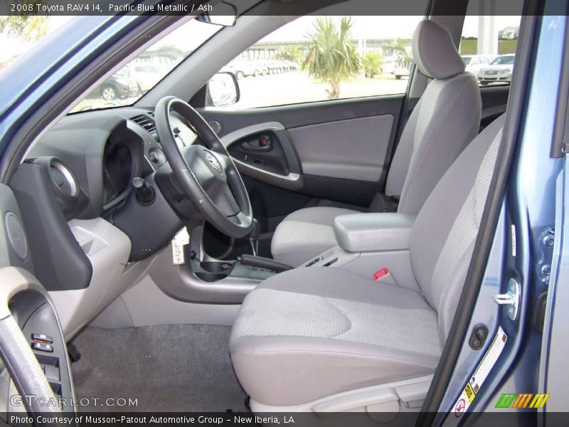 Pacific Blue Metallic / Ash 2008 Toyota RAV4 I4