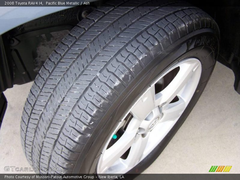 Pacific Blue Metallic / Ash 2008 Toyota RAV4 I4