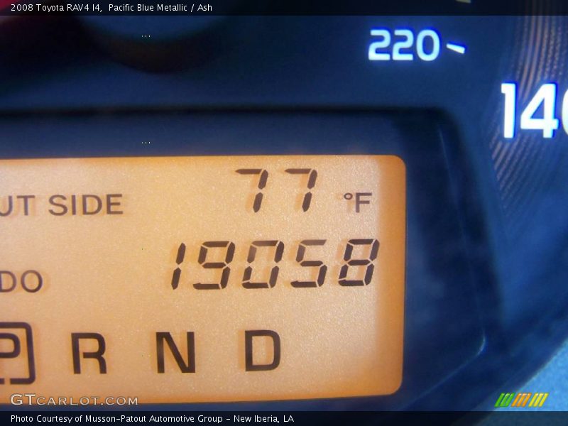 Pacific Blue Metallic / Ash 2008 Toyota RAV4 I4