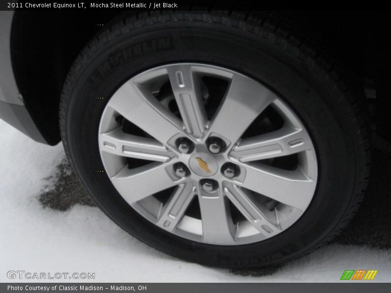 Mocha Steel Metallic / Jet Black 2011 Chevrolet Equinox LT