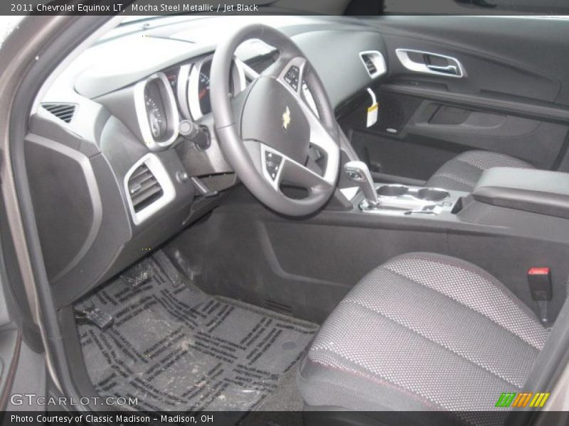 Mocha Steel Metallic / Jet Black 2011 Chevrolet Equinox LT
