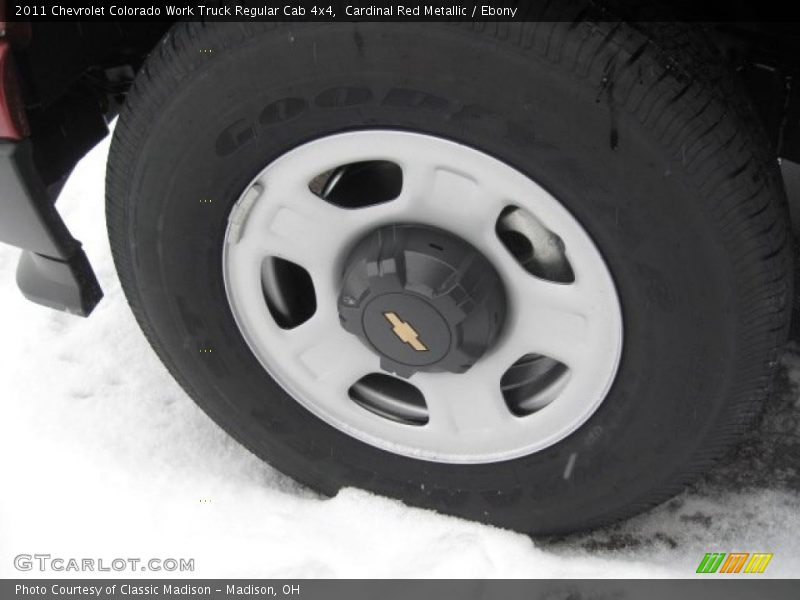 Cardinal Red Metallic / Ebony 2011 Chevrolet Colorado Work Truck Regular Cab 4x4