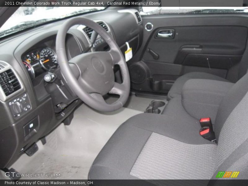 Cardinal Red Metallic / Ebony 2011 Chevrolet Colorado Work Truck Regular Cab 4x4