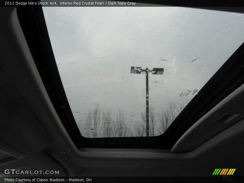 Inferno Red Crystal Pearl / Dark Slate Gray 2011 Dodge Nitro Shock 4x4