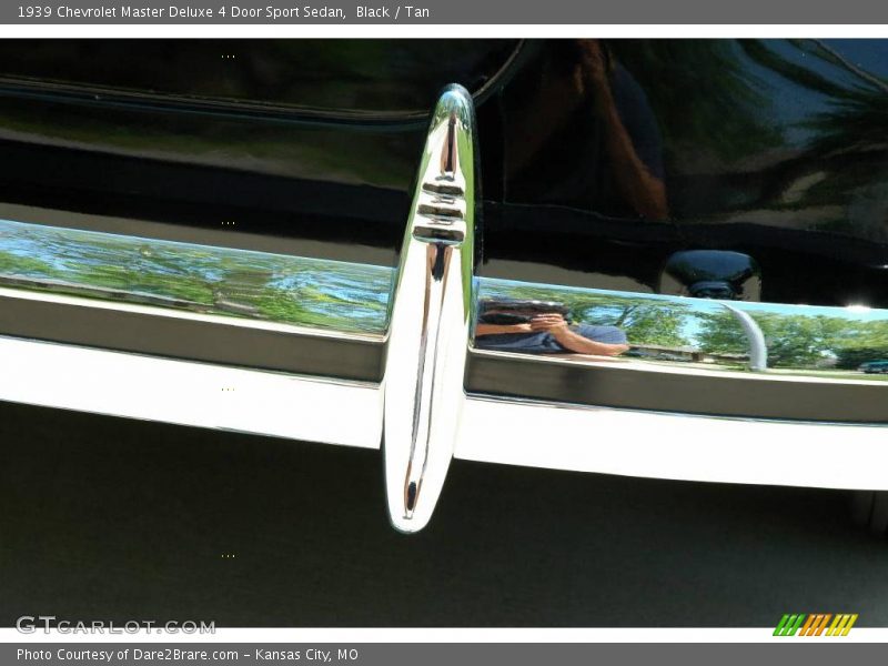 Black / Tan 1939 Chevrolet Master Deluxe 4 Door Sport Sedan