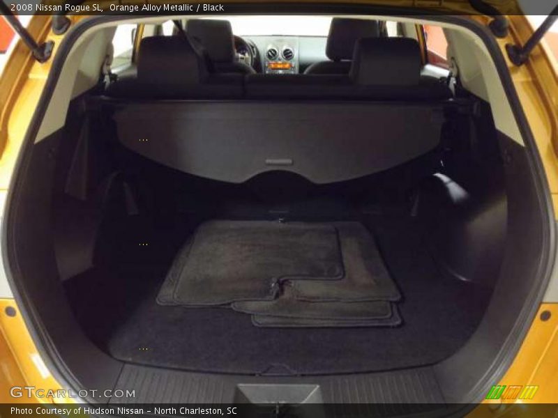Orange Alloy Metallic / Black 2008 Nissan Rogue SL