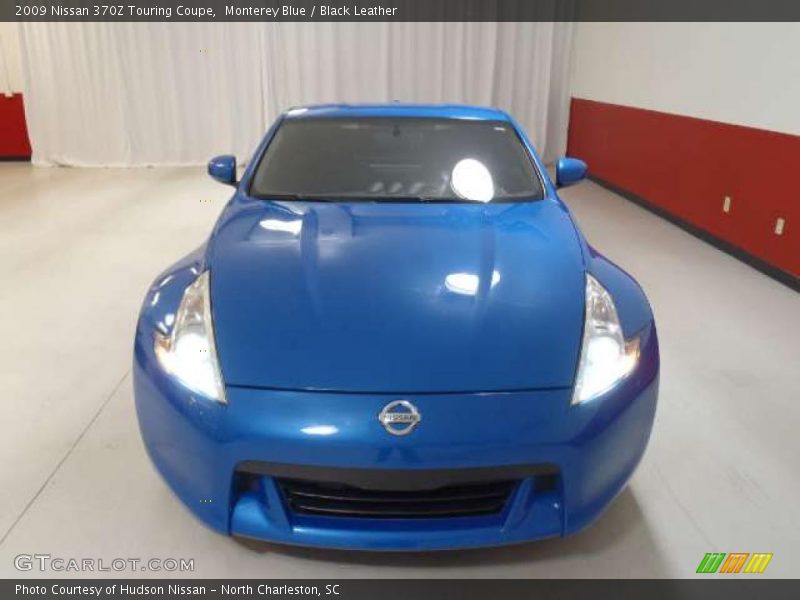 Monterey Blue / Black Leather 2009 Nissan 370Z Touring Coupe