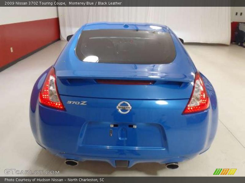 Monterey Blue / Black Leather 2009 Nissan 370Z Touring Coupe