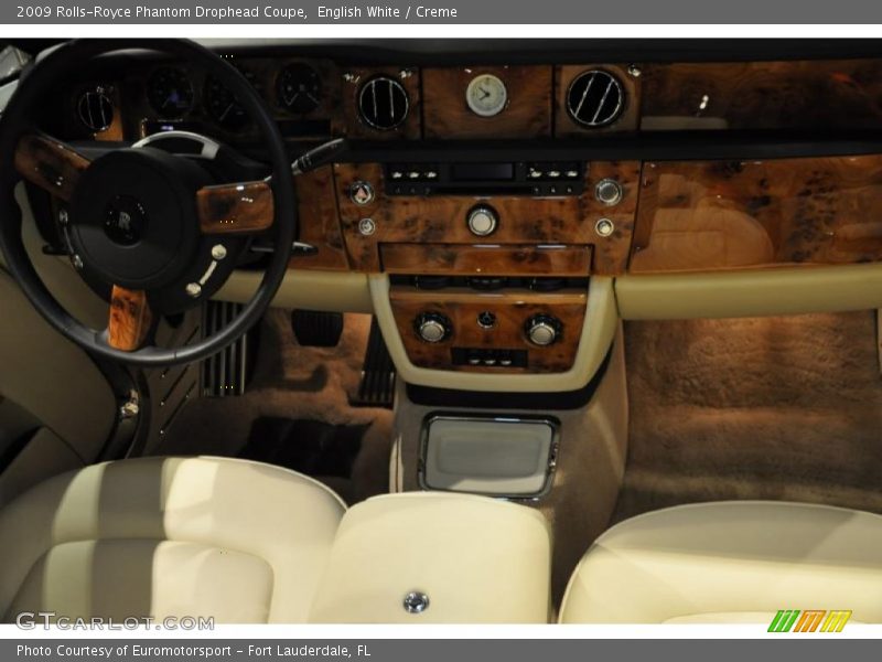 Dashboard of 2009 Phantom Drophead Coupe