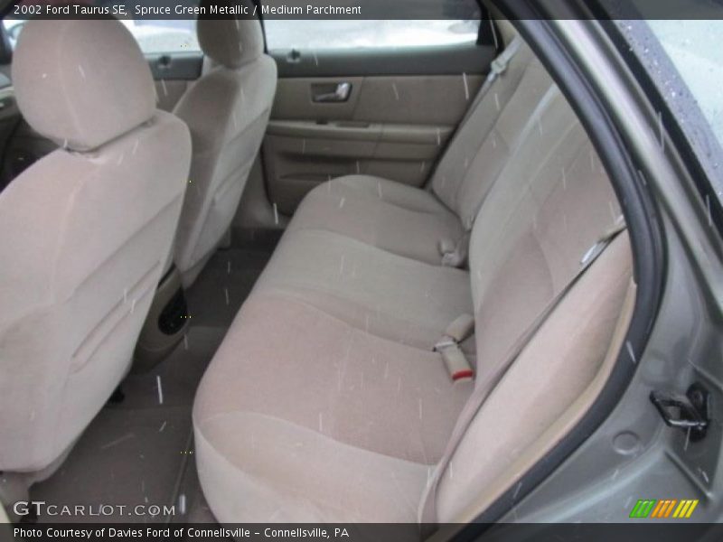 Spruce Green Metallic / Medium Parchment 2002 Ford Taurus SE