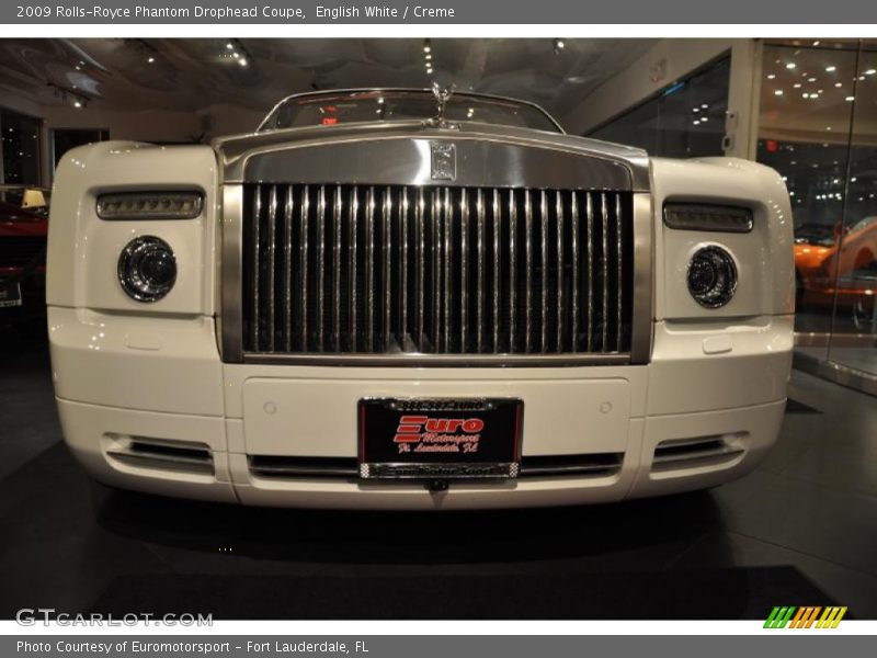 English White / Creme 2009 Rolls-Royce Phantom Drophead Coupe