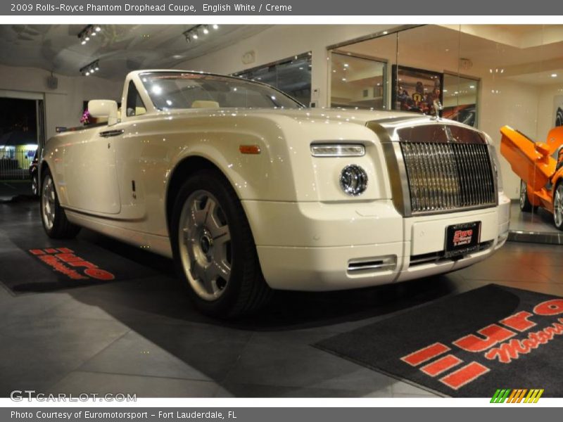 English White / Creme 2009 Rolls-Royce Phantom Drophead Coupe