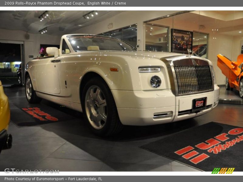 English White / Creme 2009 Rolls-Royce Phantom Drophead Coupe