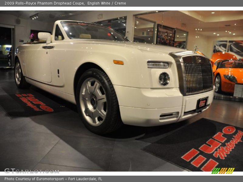 English White / Creme 2009 Rolls-Royce Phantom Drophead Coupe