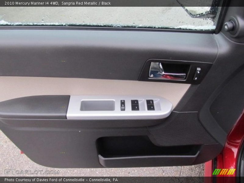 Sangria Red Metallic / Black 2010 Mercury Mariner I4 4WD