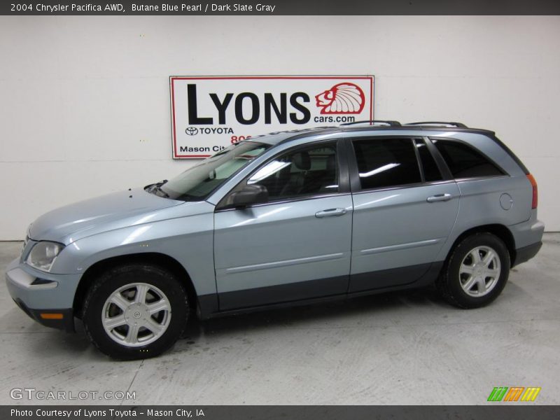 Butane Blue Pearl / Dark Slate Gray 2004 Chrysler Pacifica AWD
