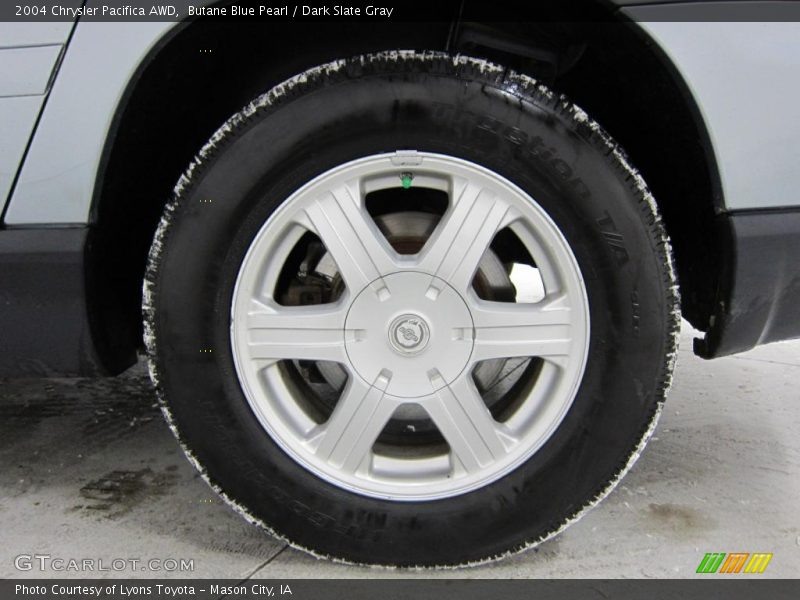 Butane Blue Pearl / Dark Slate Gray 2004 Chrysler Pacifica AWD